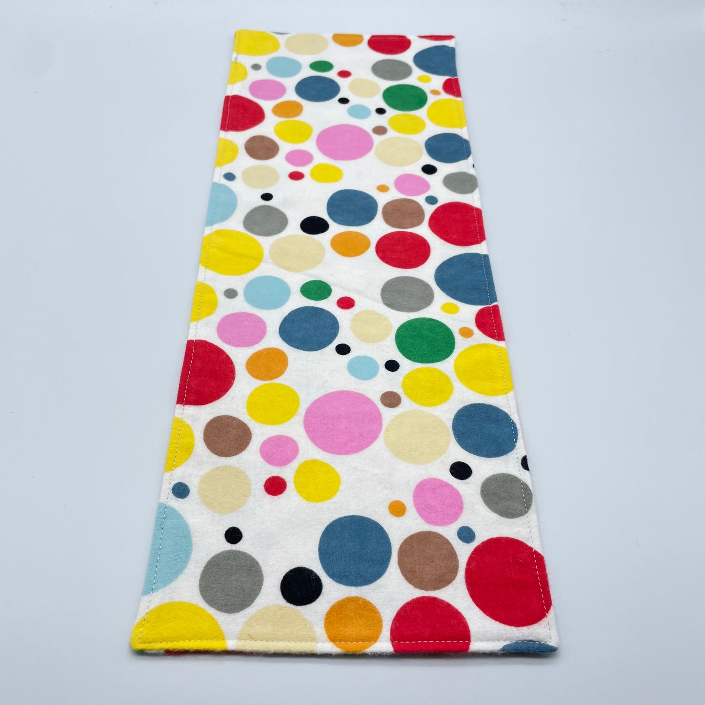 Large Primary Dots Burp Cloth