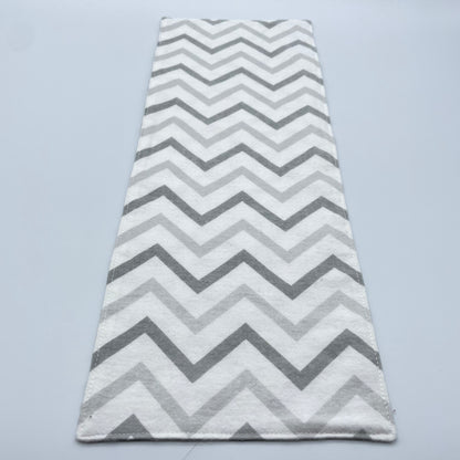 Gray Chevron Burp Cloth