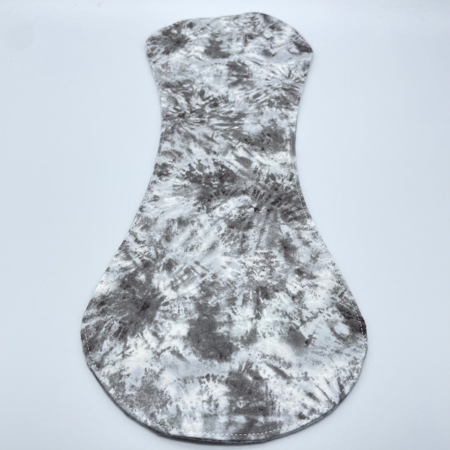 Gray Tie Dye Burp Cloth