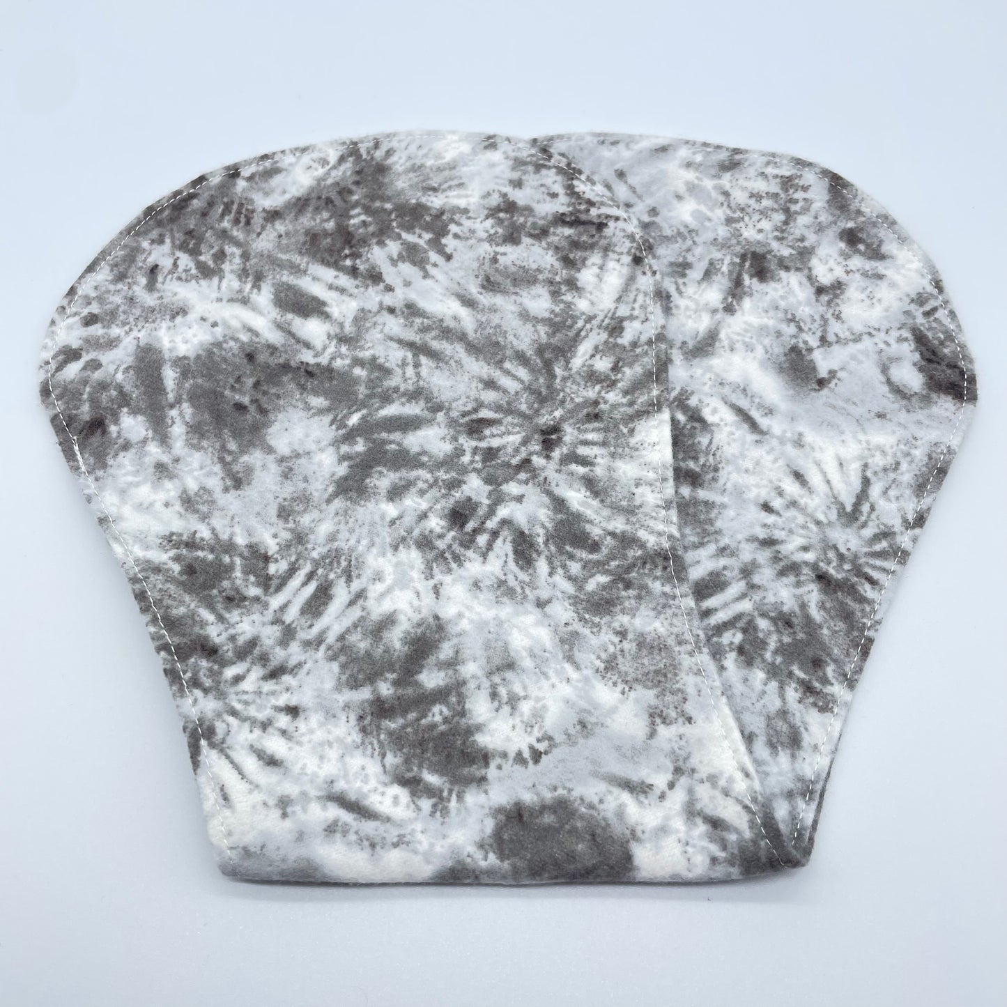 Gray Tie Dye Burp Cloth