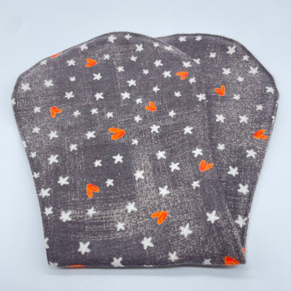 Hearts & Stars Burp Cloth