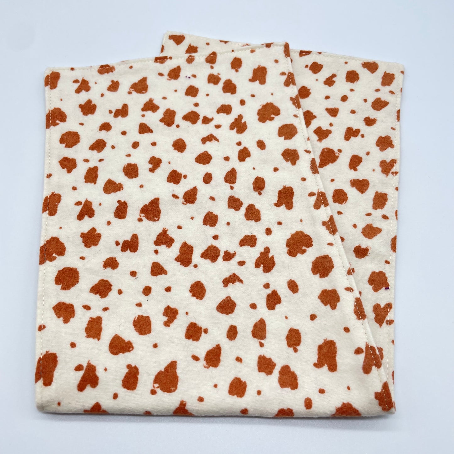 Brown Cow Spots Burp Cloth