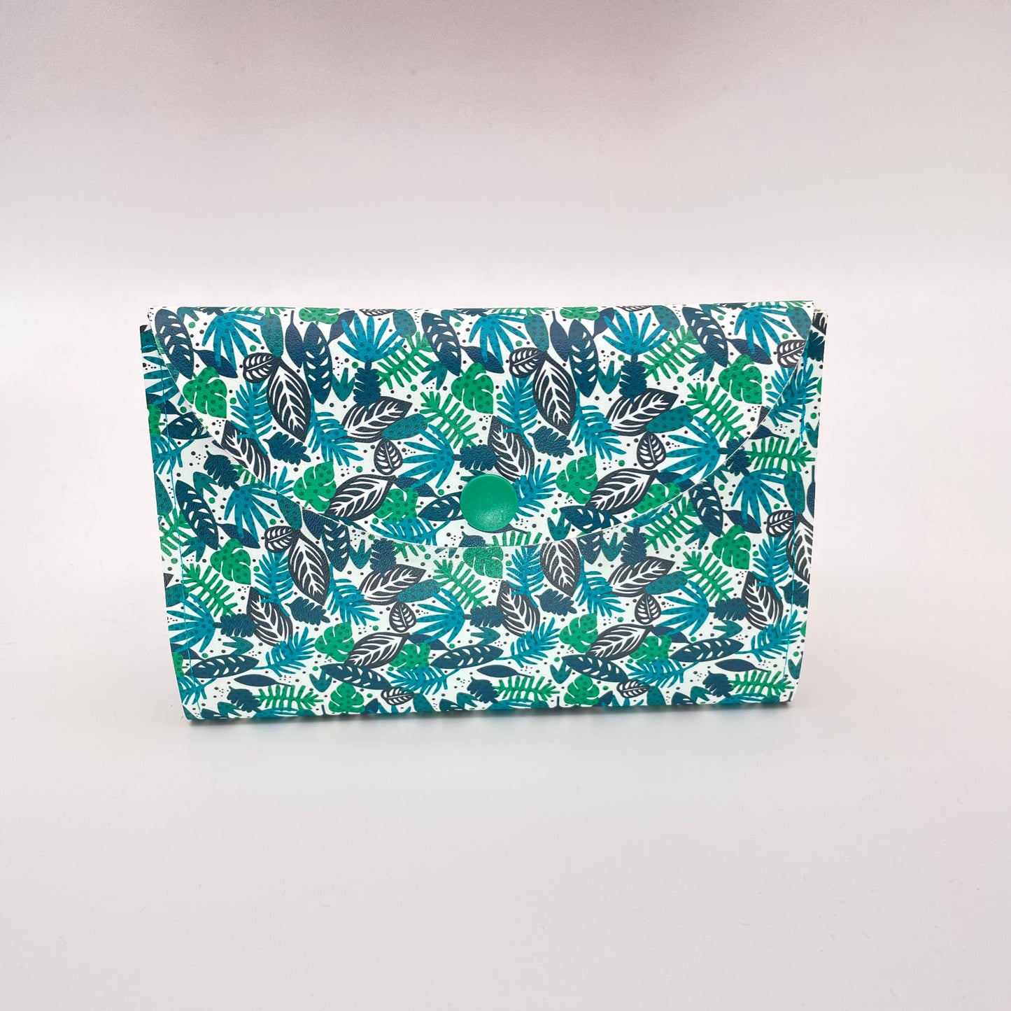 Tossed Jungle Leaves Passport Cover