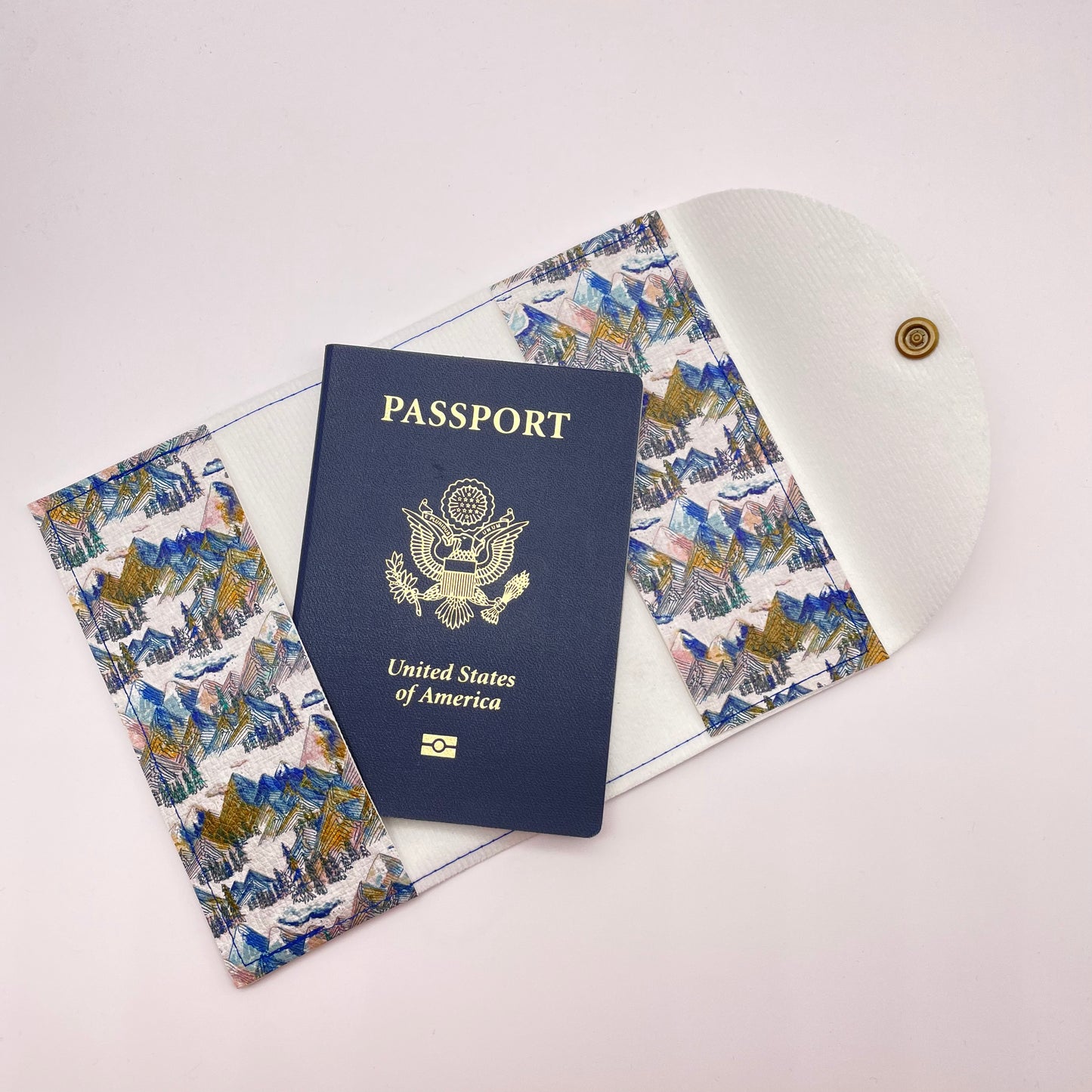 Striped Hawaiian Passport Cover