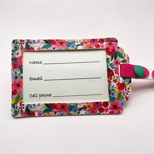 Bouquet of Blooms Luggage Tag