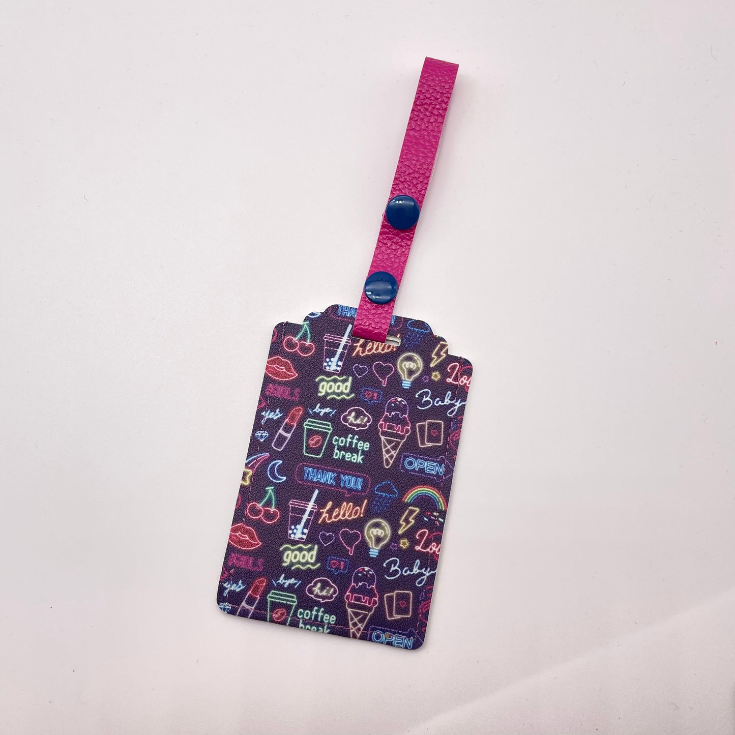 Neon Signs Luggage Tag