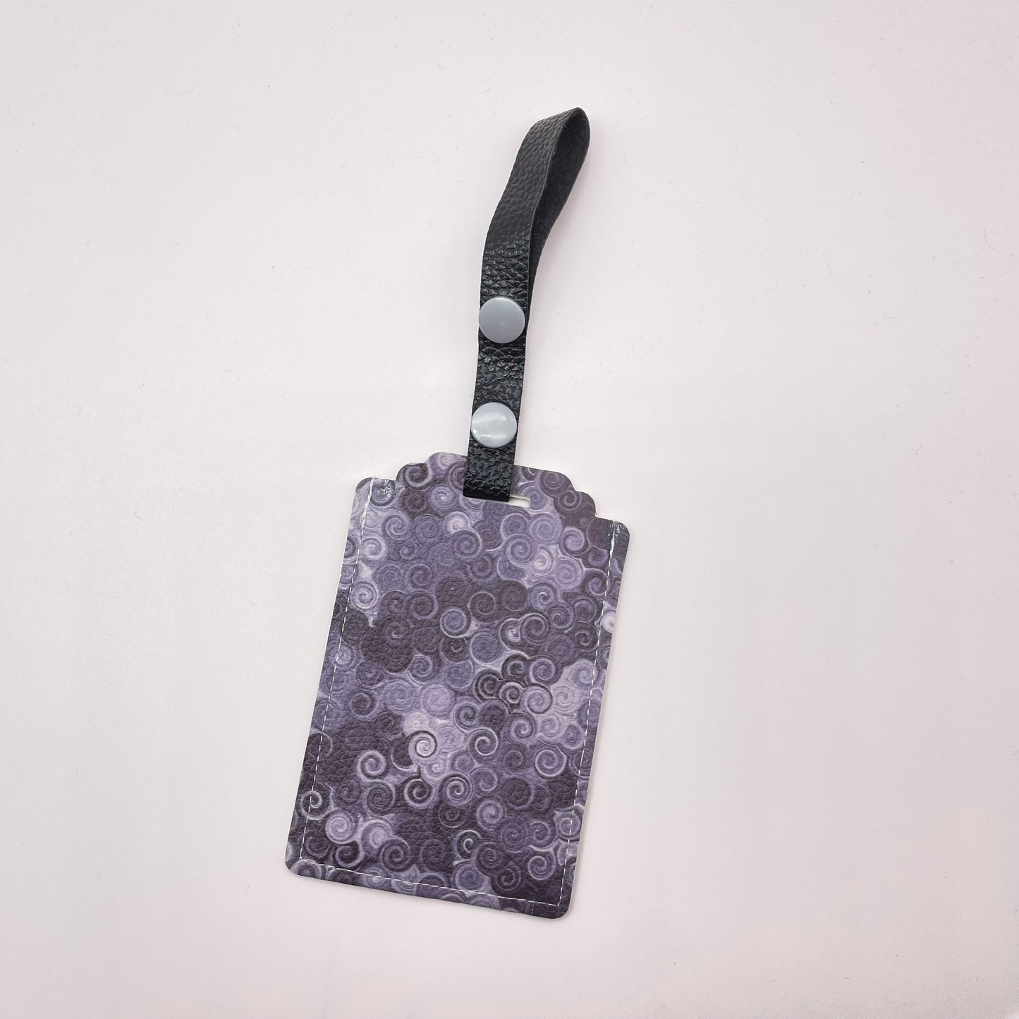 Smoky Swirls Luggage Tag