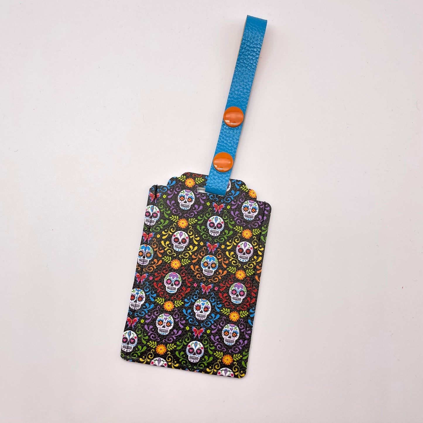 Sugarskull Row Luggage Tag