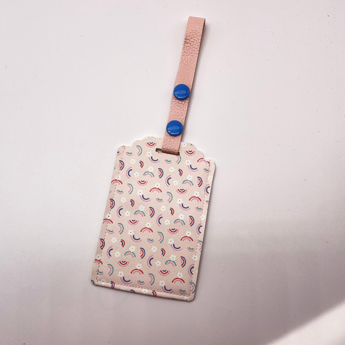 Pretty Pink Rainbows Luggage Tag