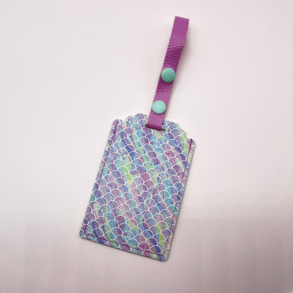 Mermaid Scales Luggage Tag