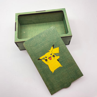 Green Pokémon Card Deck Box