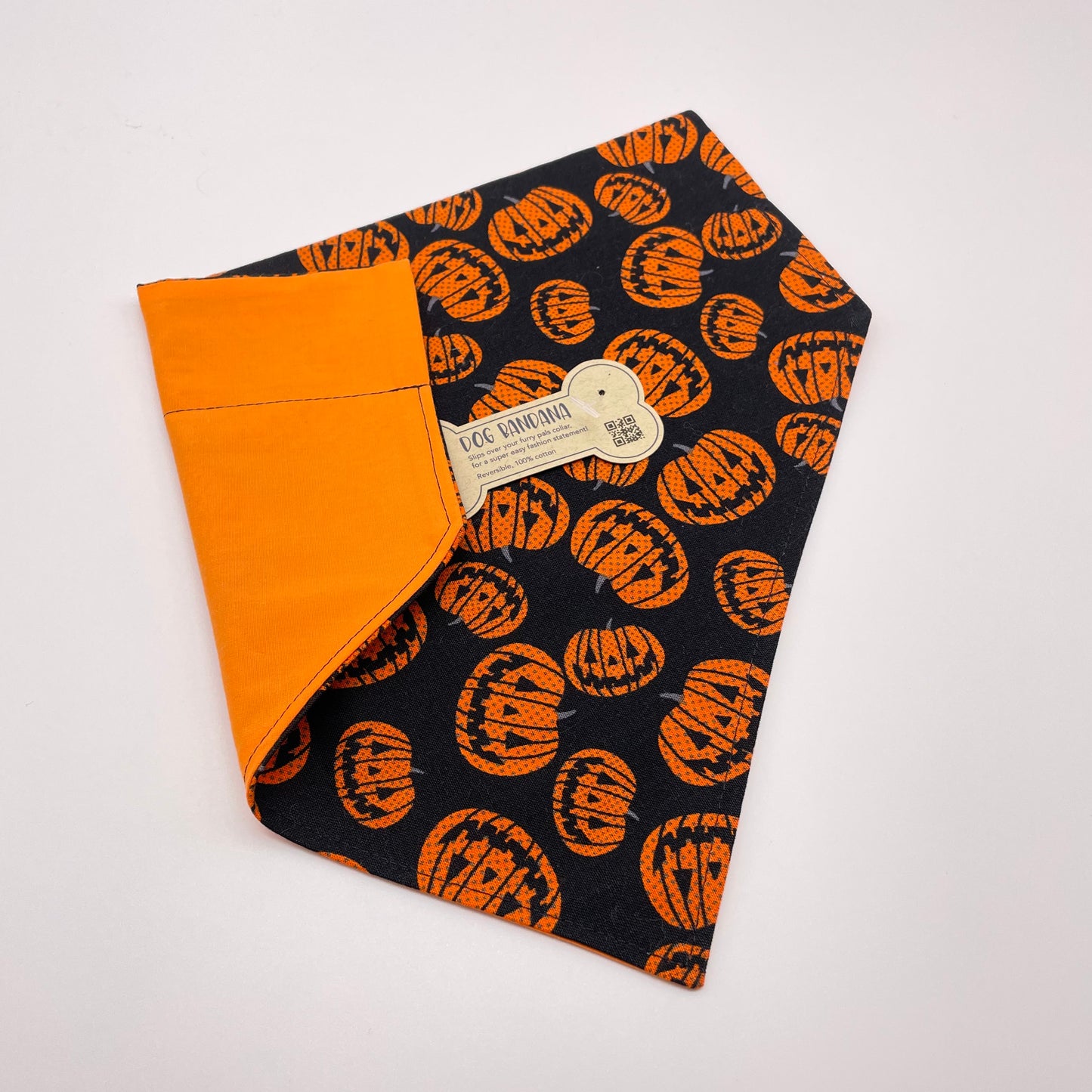 Jack-O-Lanterns / Orange Dog Bandana