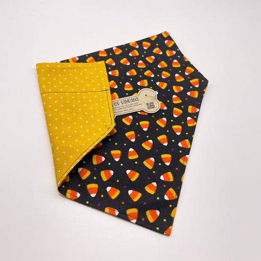 Candy Corn / Yellow + Dog Bandana