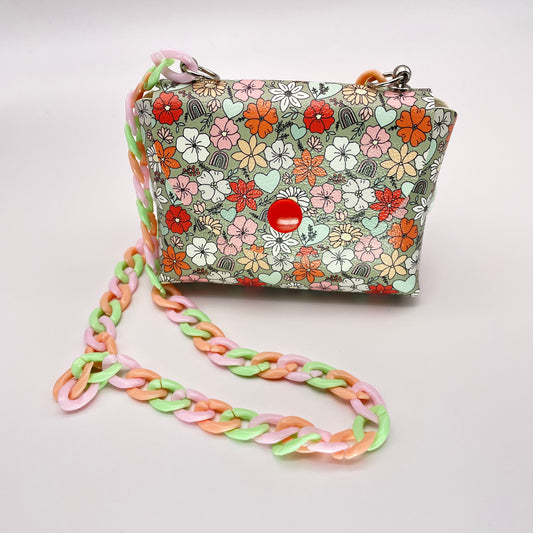 Orange Blossoms Petite Purse