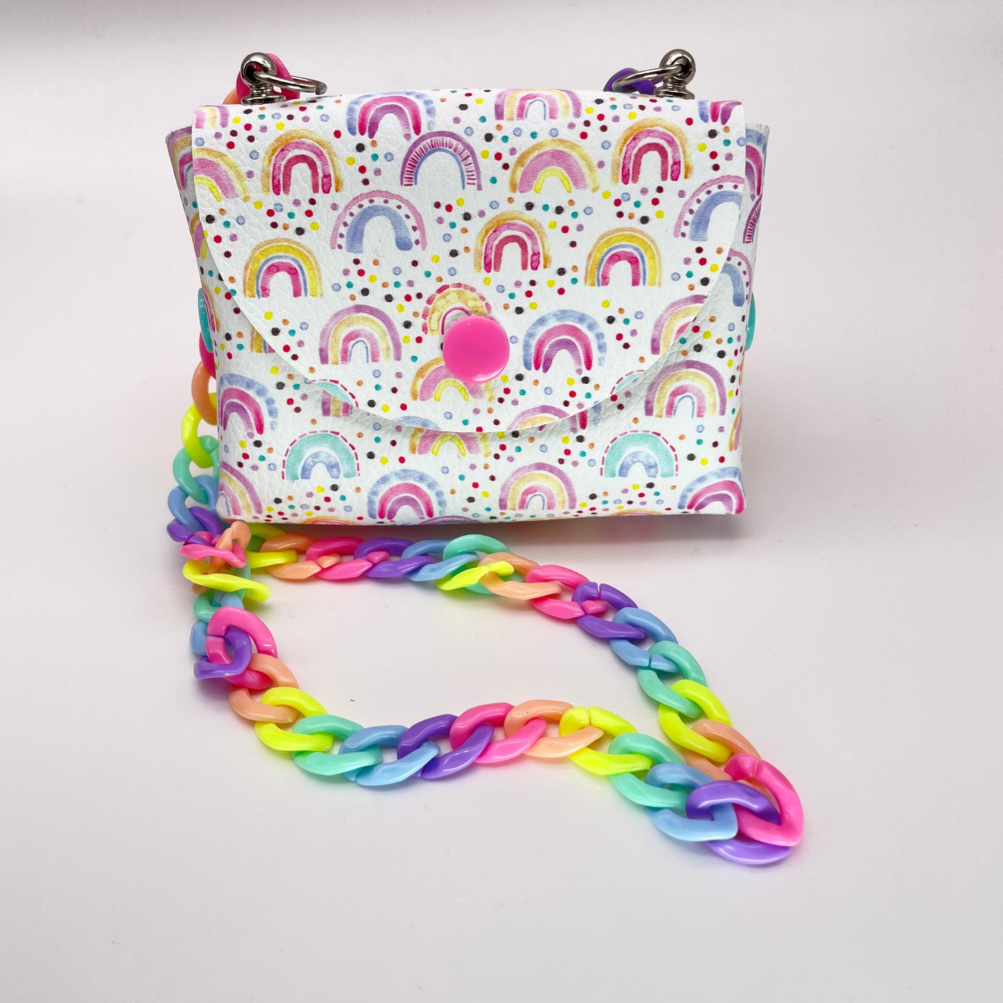 Pastel Rainbows Petite Purse