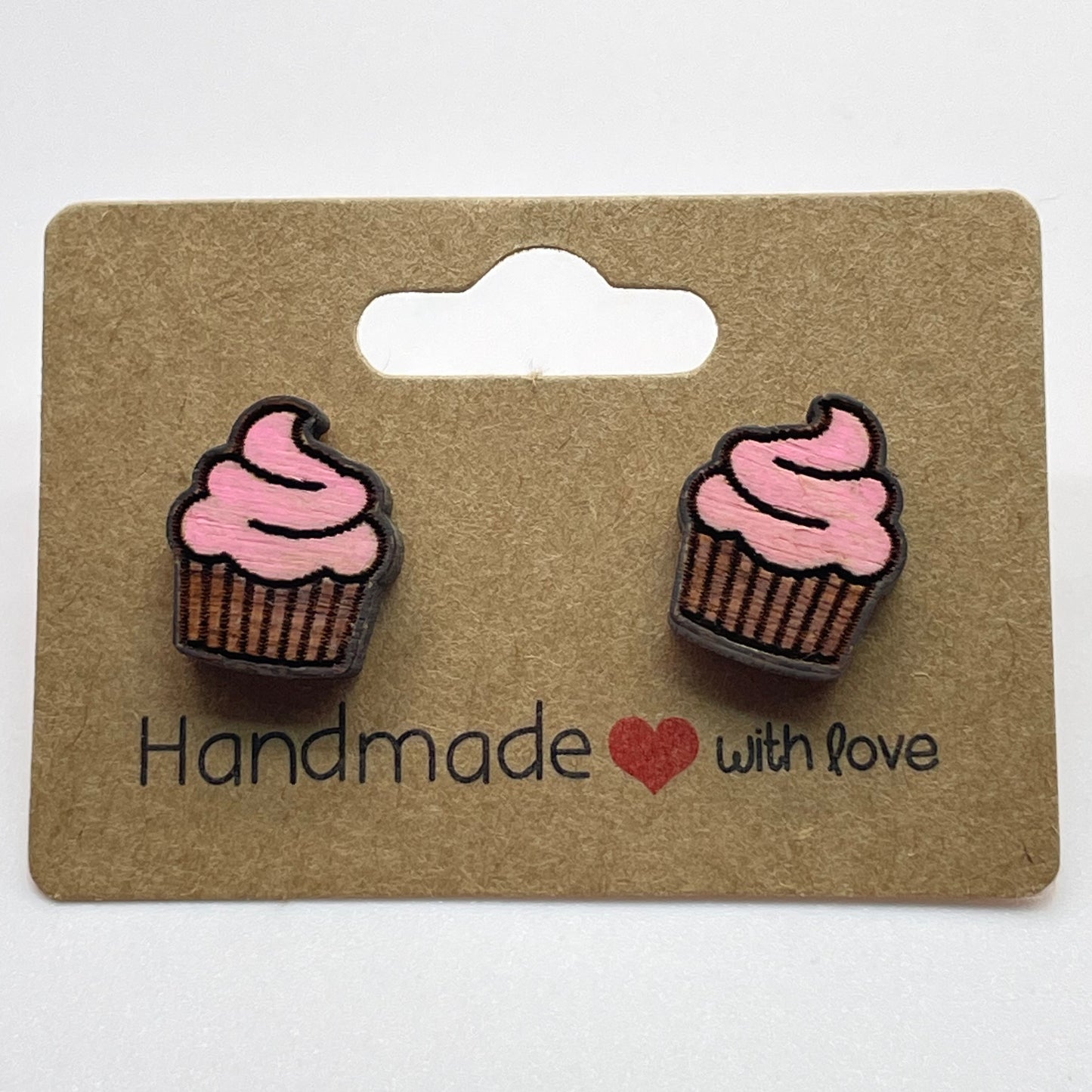 Cupcake Stud Earrings