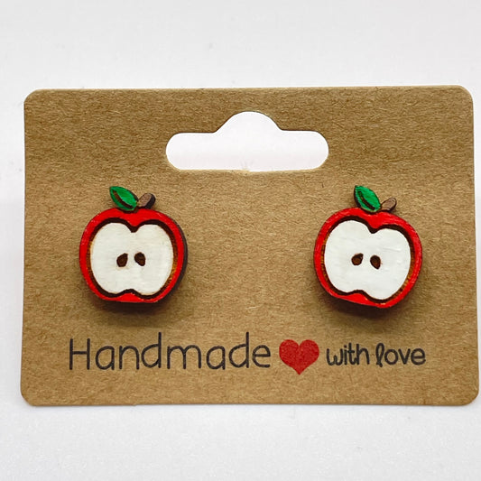 Apple Stud Earrings