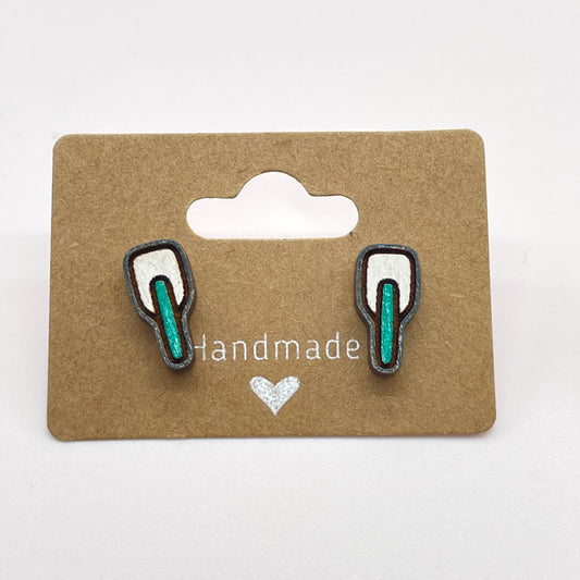 Spatula Stud Earrings