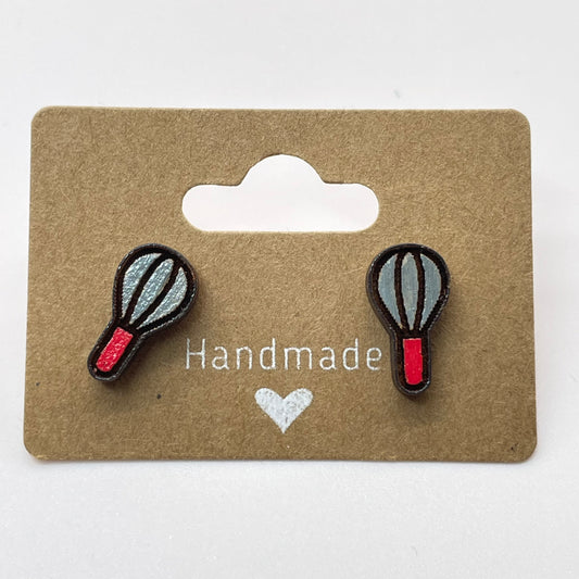 Whisk Stud Earrings