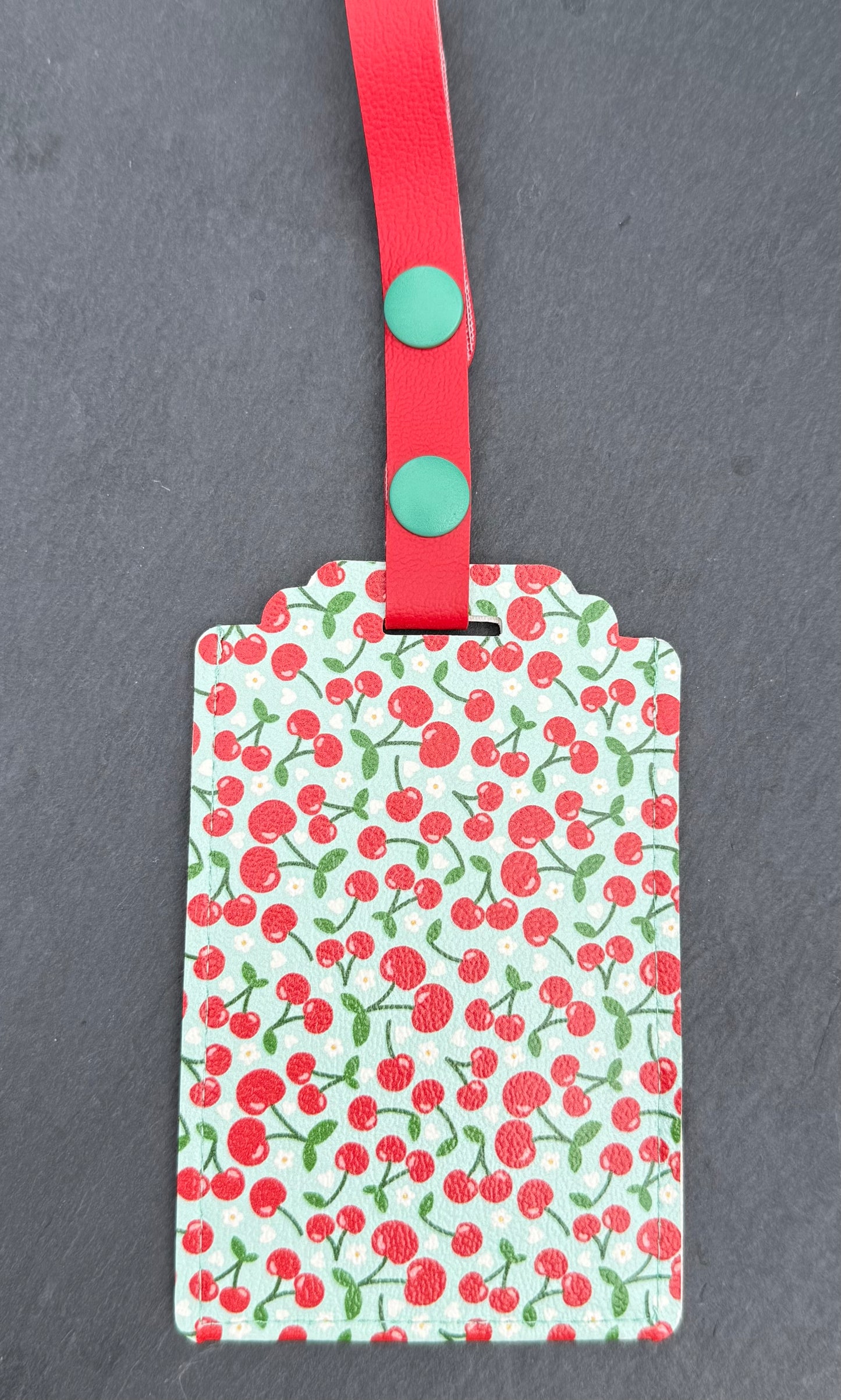 Cherries Luggage Tag