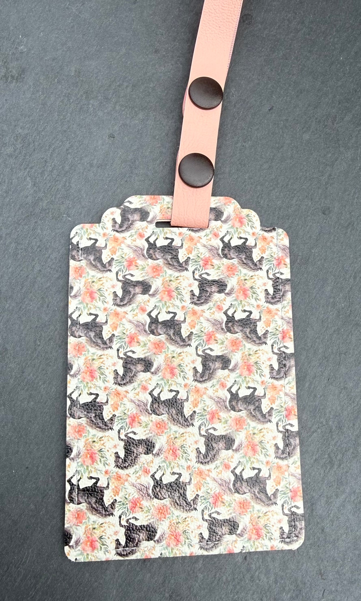 Black Beauty Luggage Tag