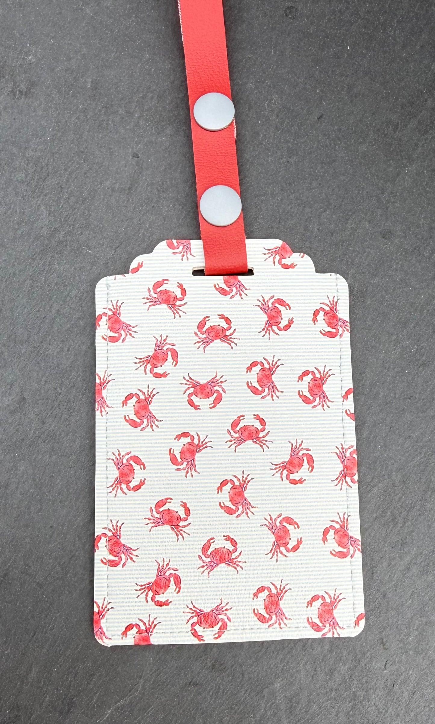 Crabs Luggage Tag