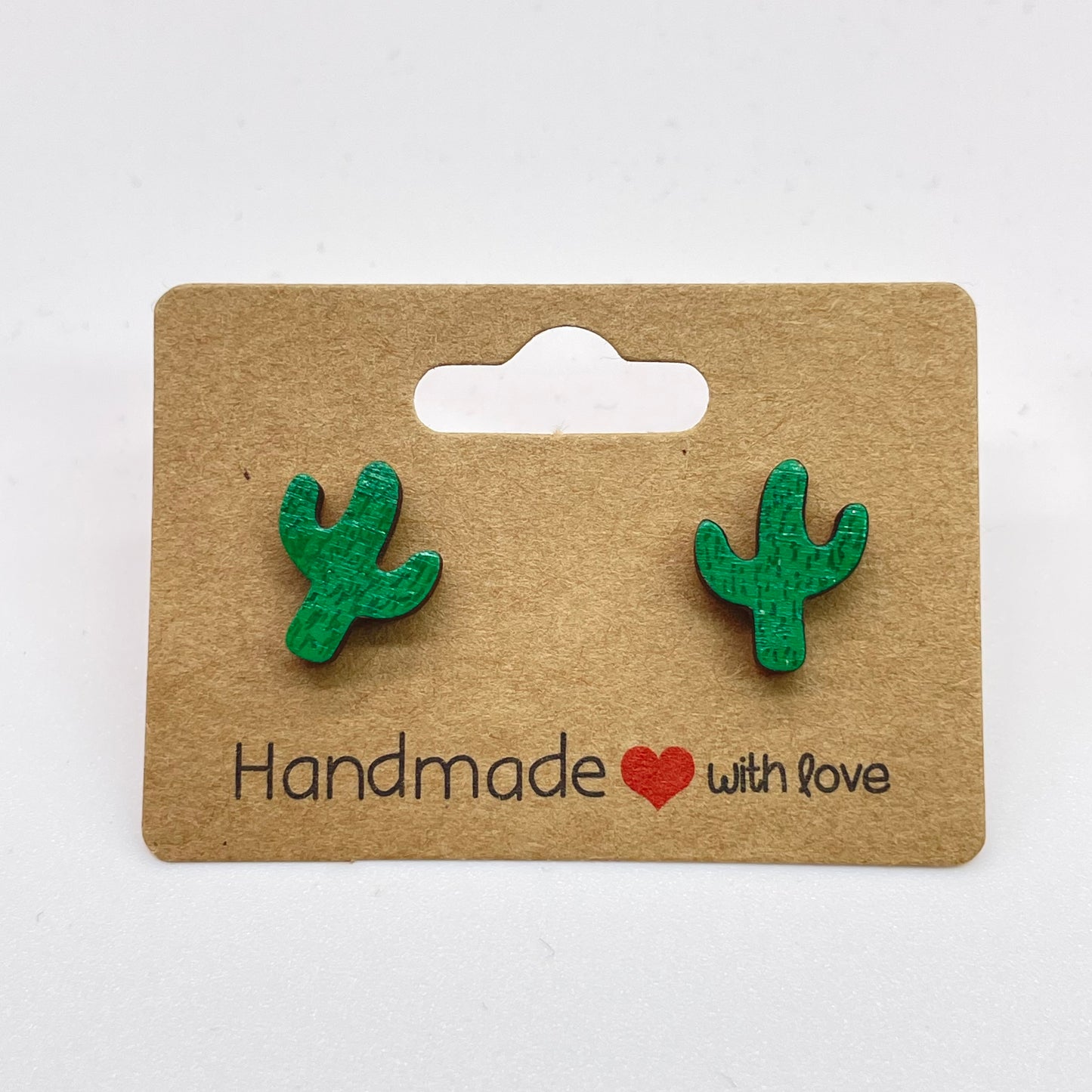 Cactus Stud Earrings