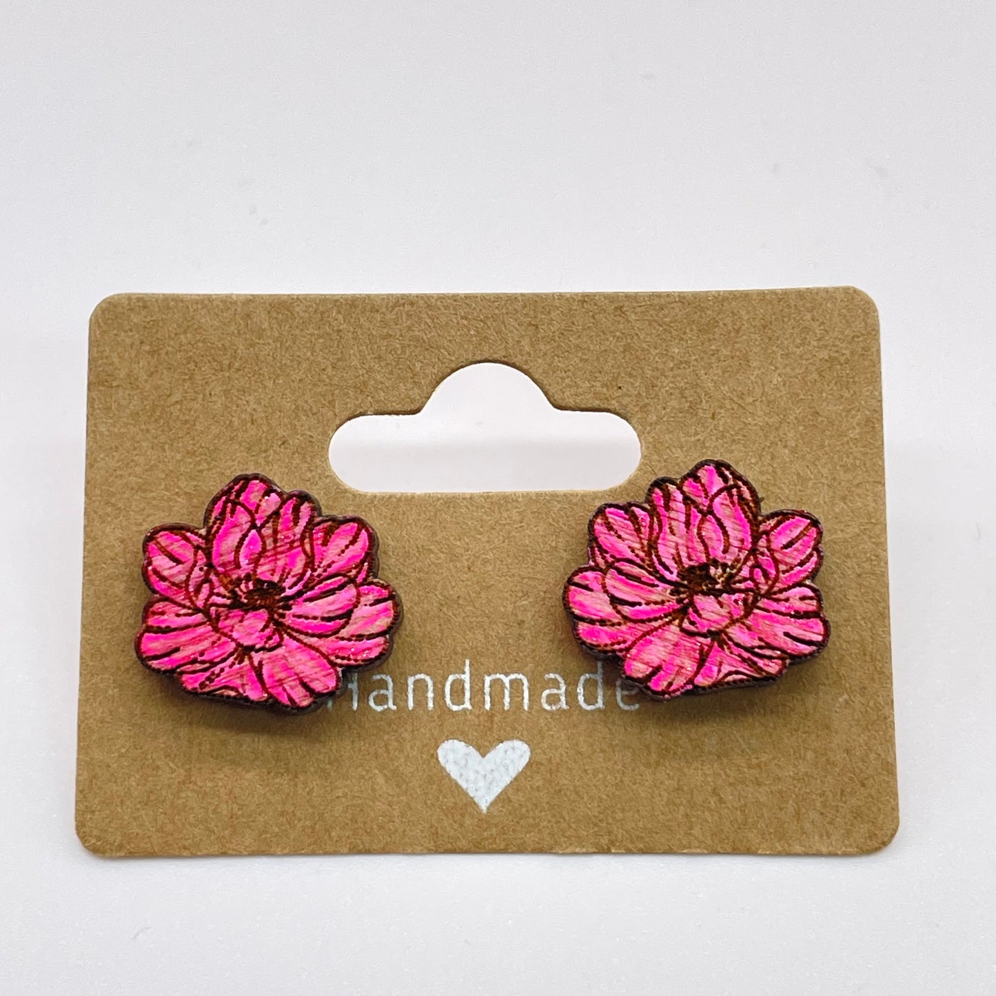 Random Flowers Stud Earrings