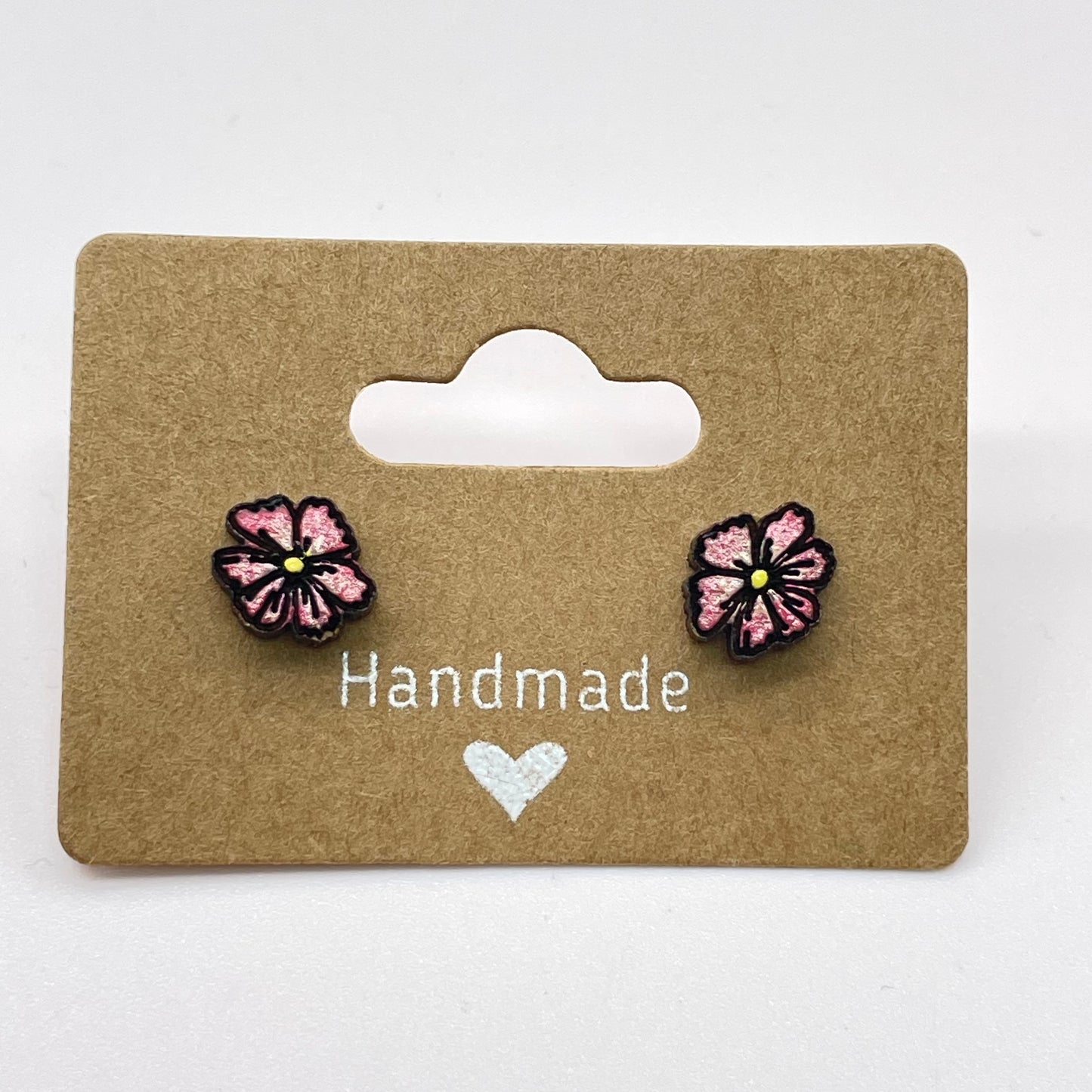 Random Flowers Stud Earrings