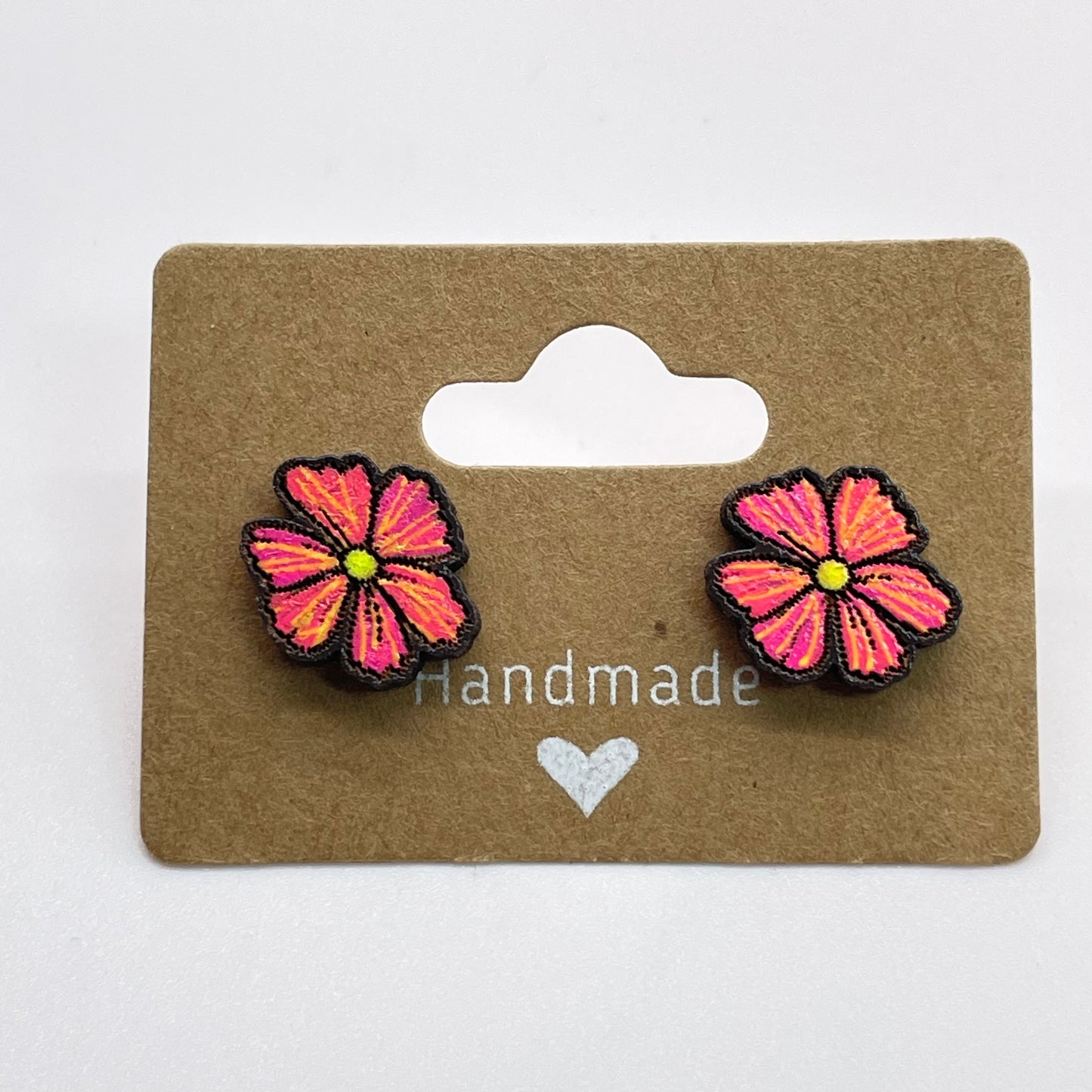 Random Flowers Stud Earrings