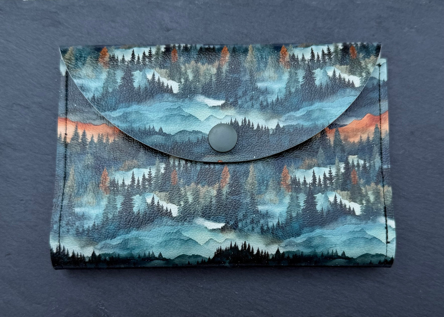 Mountain Sunset with Trees Passport Cover