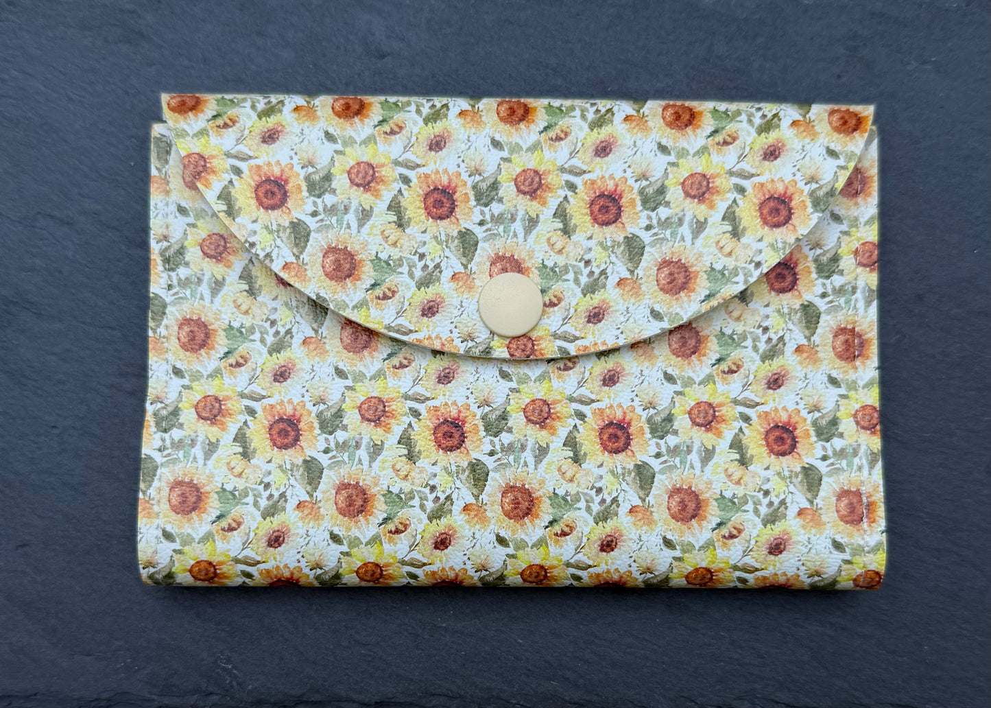 Watercolor Sunflowers Passport Cover