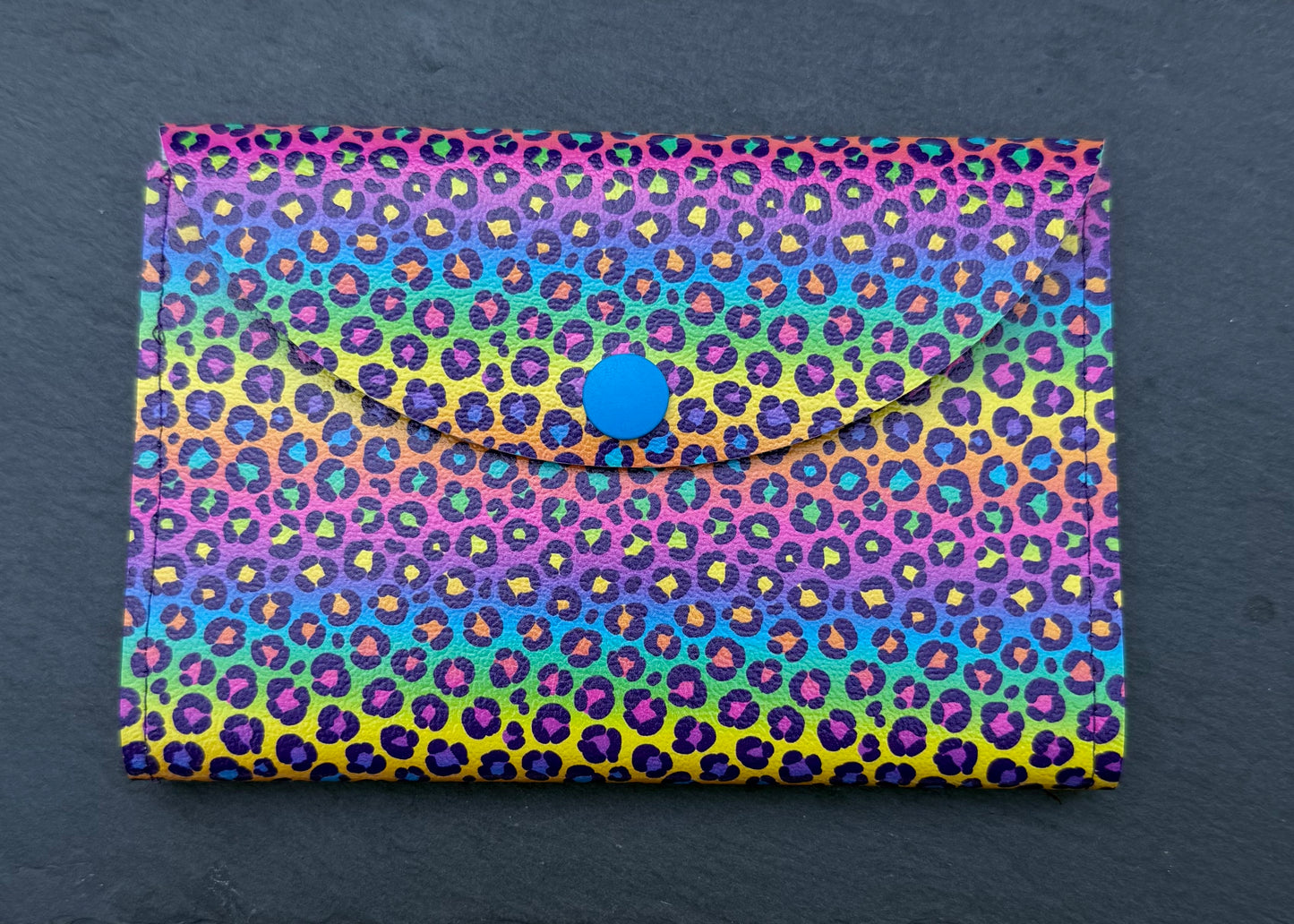 Rainbow Leopard Passport Cover