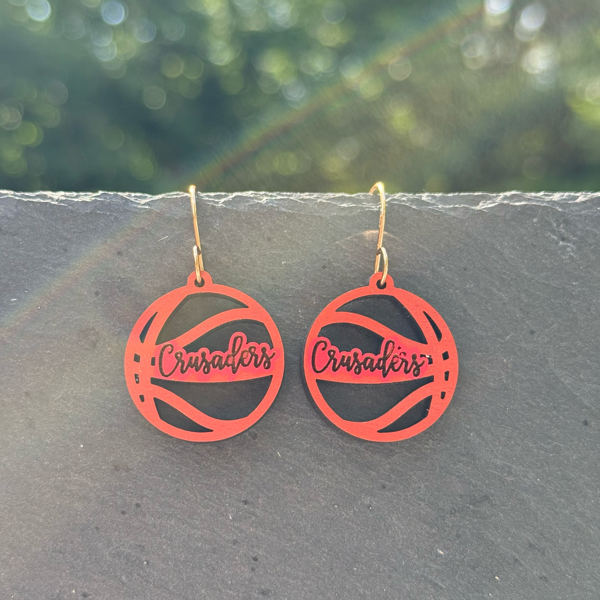 Basketball (small) Drop Dangle Earrings
