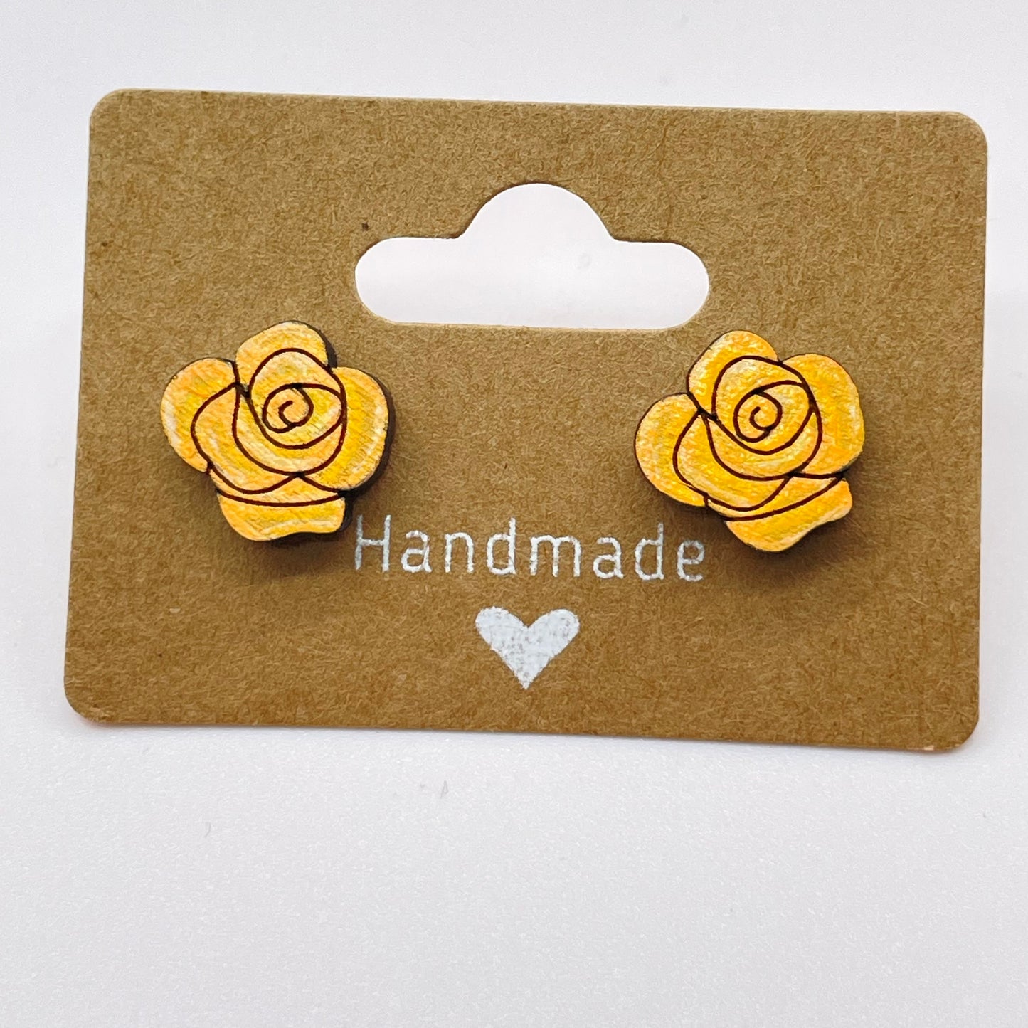 Rose Stud Earrings