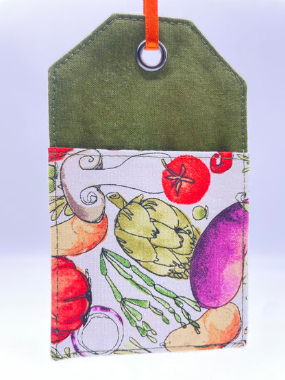 Toasted Veggies Hanging Gift Card Holder