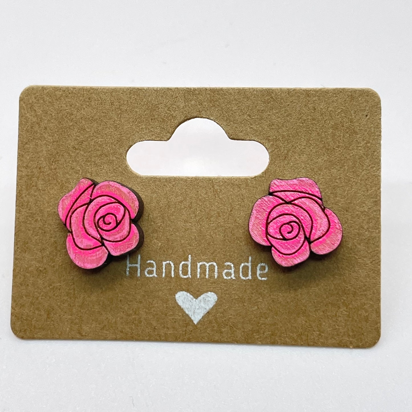 Rose Stud Earrings