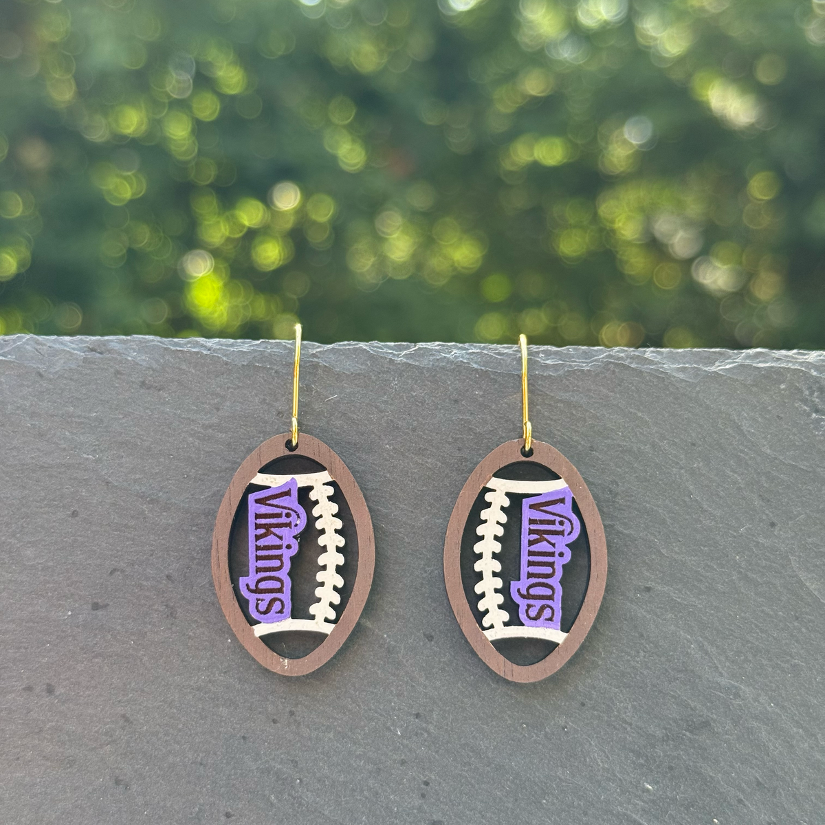 Football (small) Drop Dangle Earrings