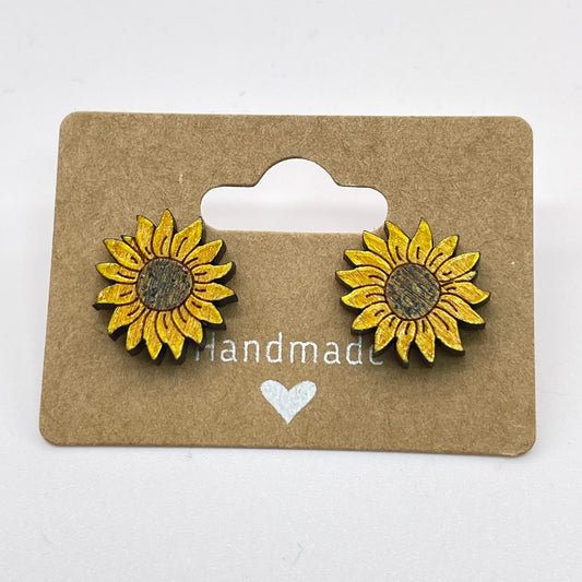 Sunflower Stud Earrings