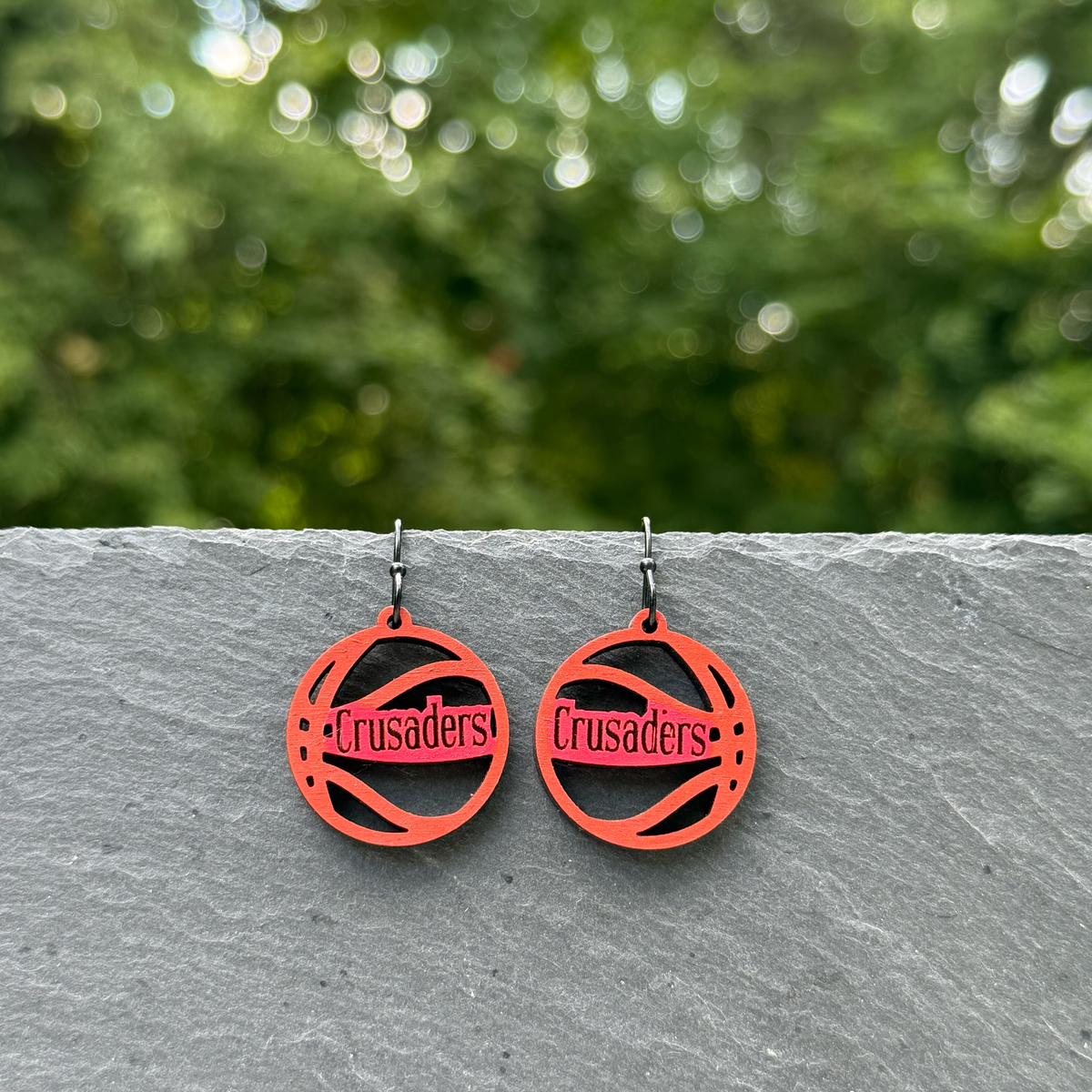 Basketball (small) Drop Dangle Earrings