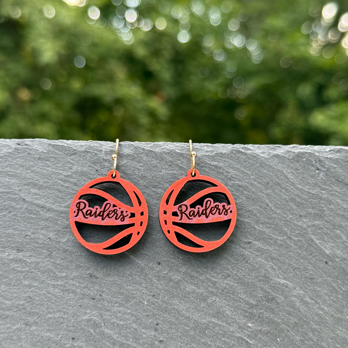 Basketball (small) Drop Dangle Earrings