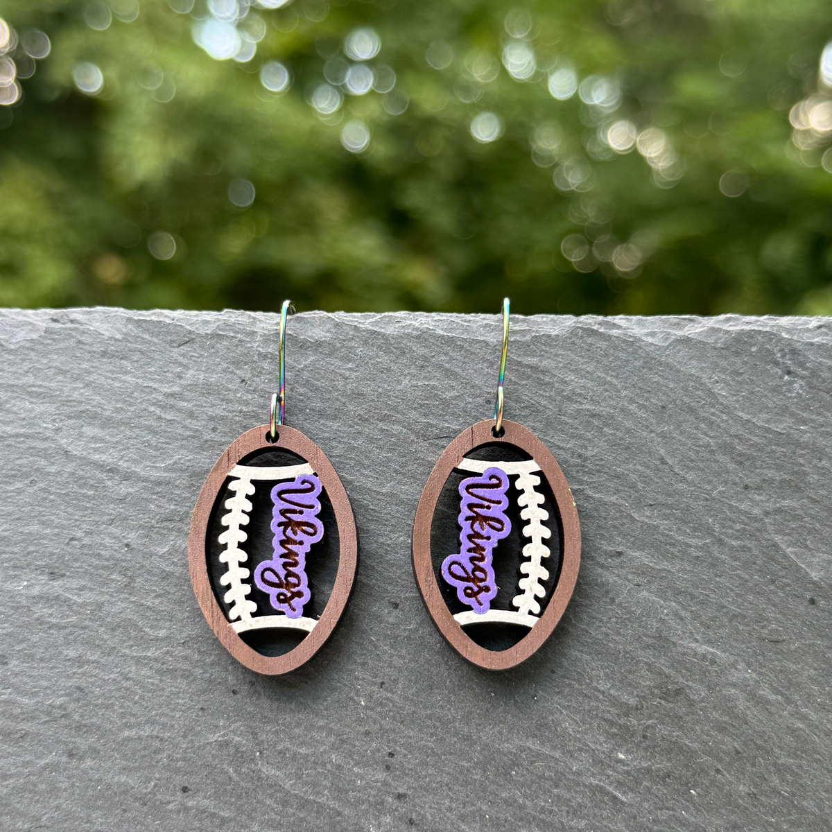 Football (small) Drop Dangle Earrings