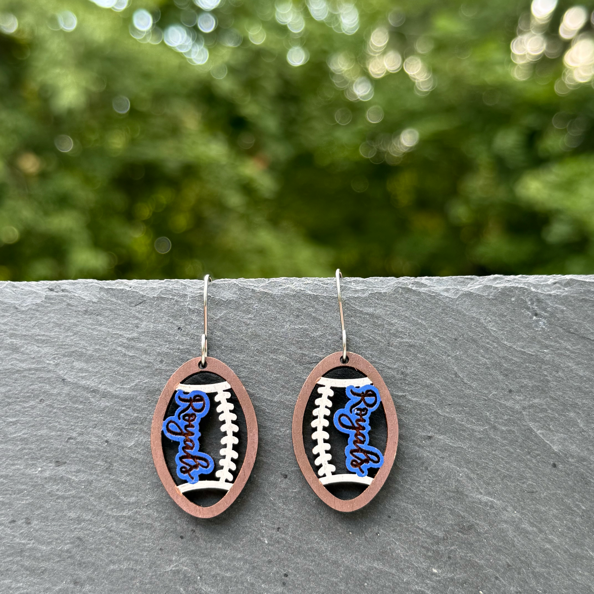 Football (small) Drop Dangle Earrings