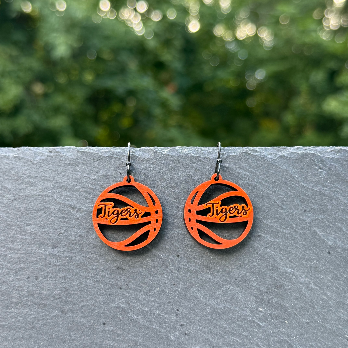 Basketball (small) Drop Dangle Earrings