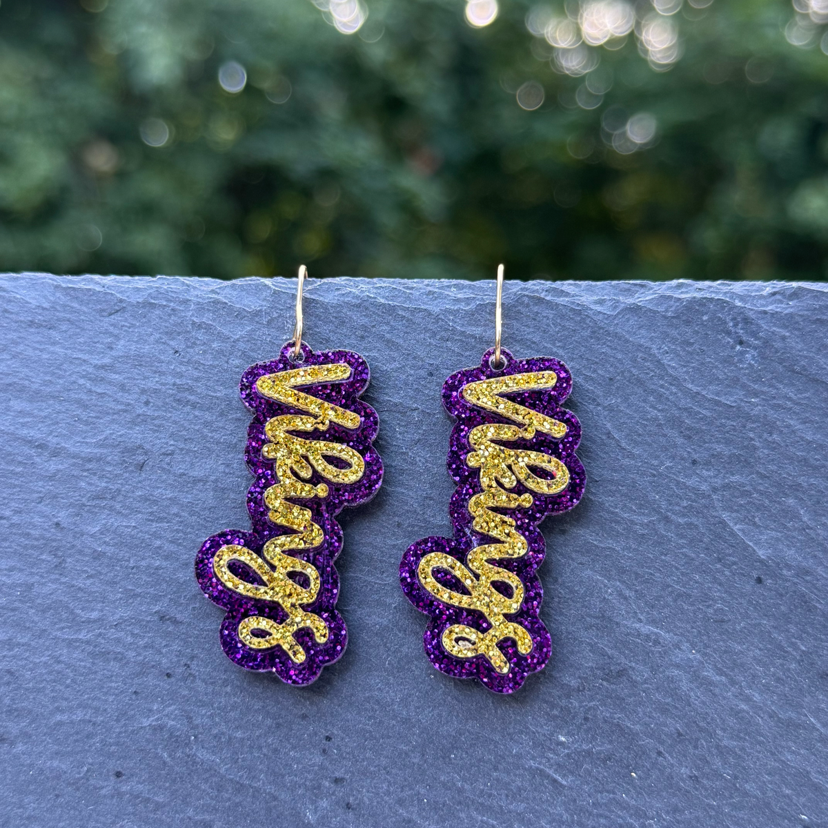 Vikings Acrylic Drop Dangle Earrings