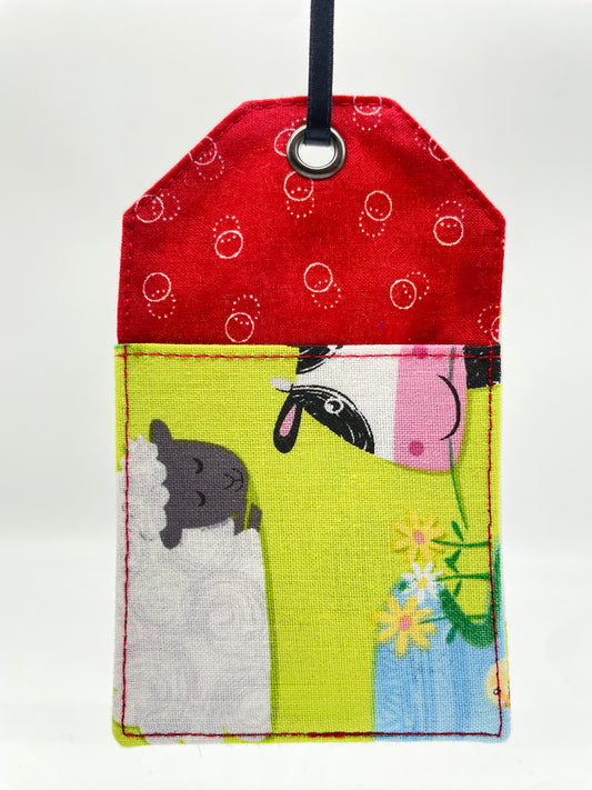 Farm Friends Hanging Gift Card Holder