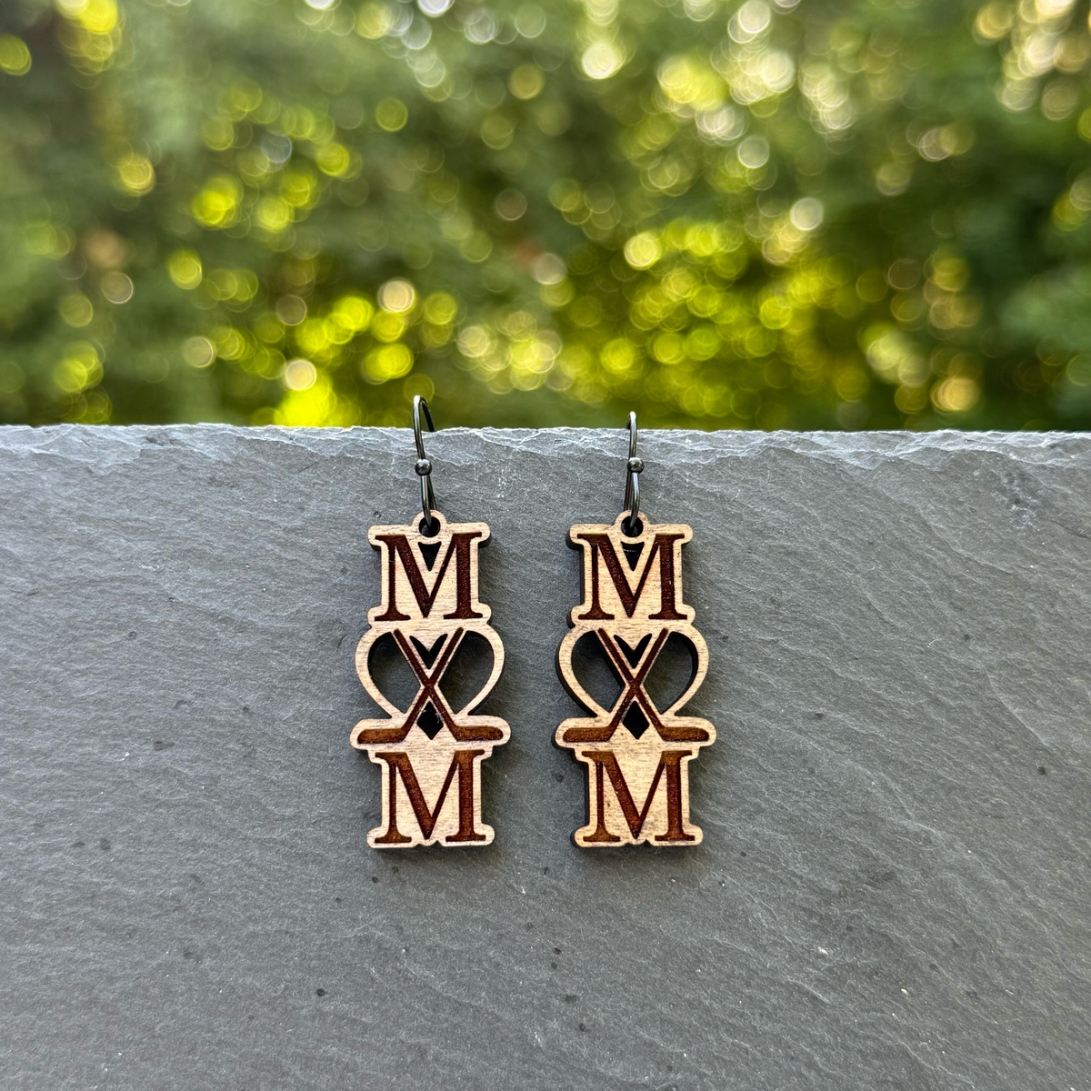 Hockey MOM Drop Dangle Earrings