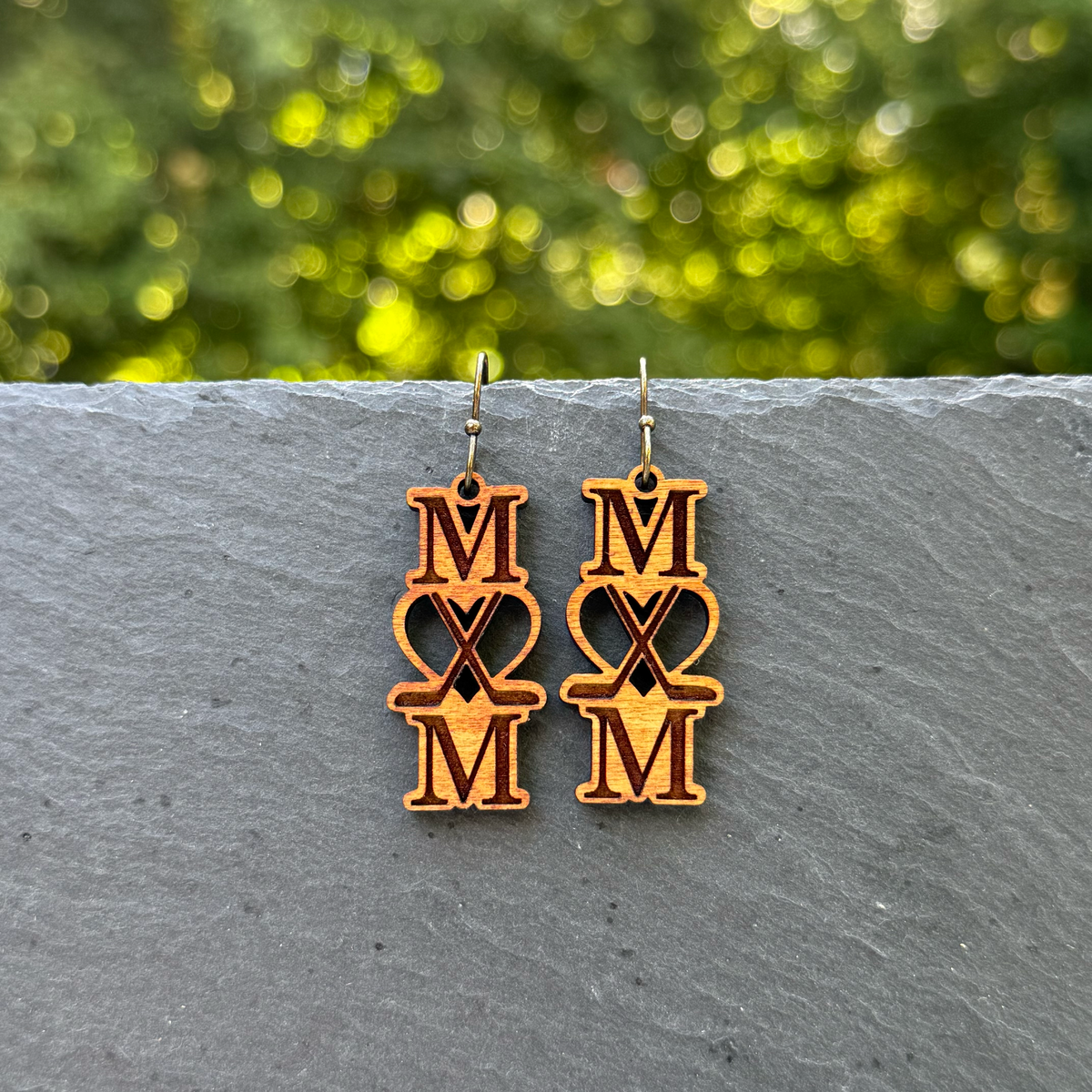 Hockey MOM Drop Dangle Earrings