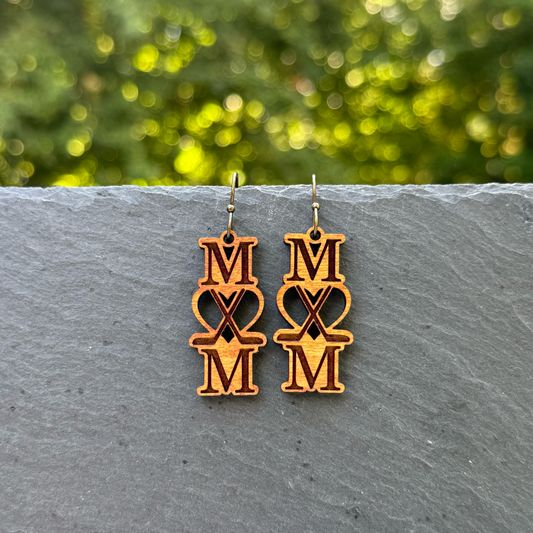 Hockey MOM Drop Dangle Earrings
