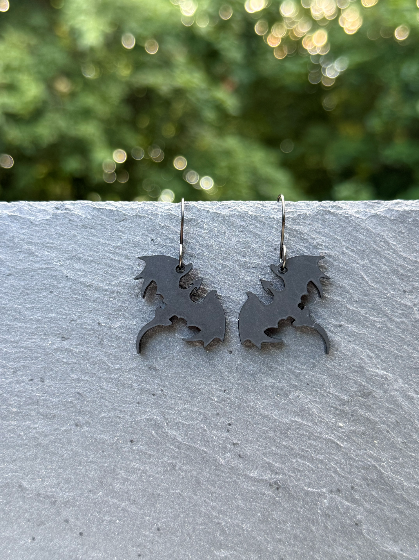 Dragon Acrylic Drop Dangle Earrings